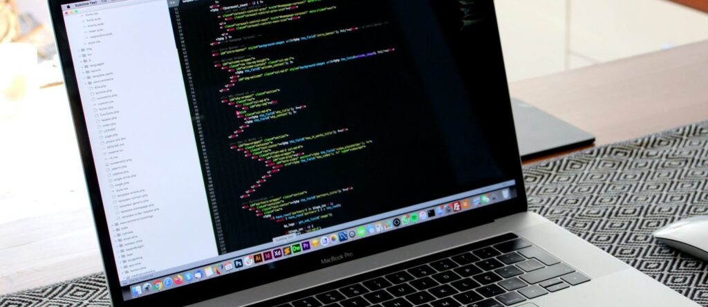 Picture of a code on a table