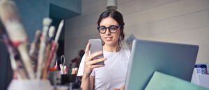 Picture oa a student ona mobile App