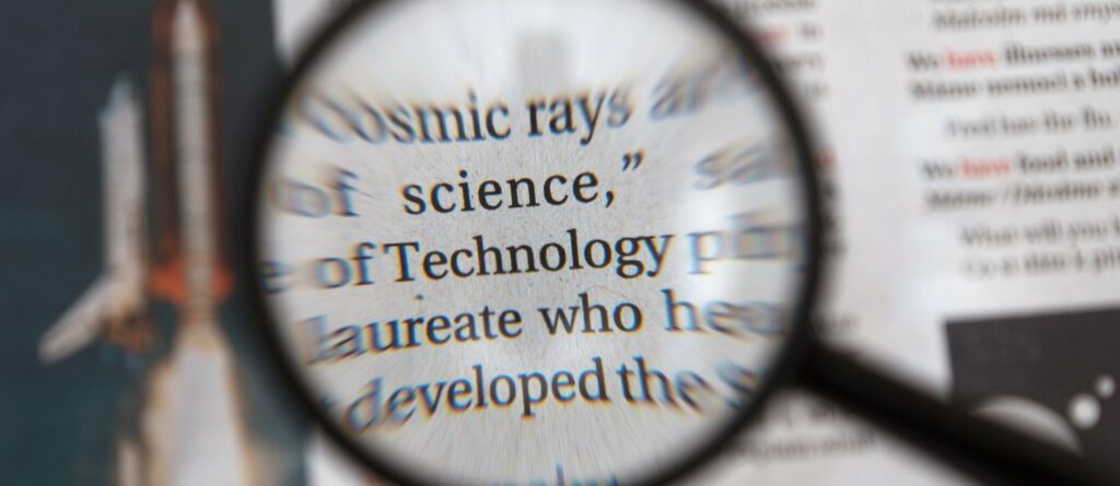 Picture of magnifying glass